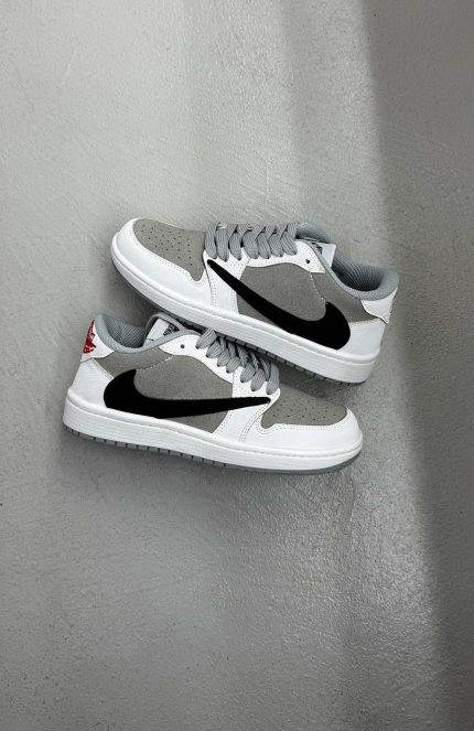 ترویس سفید طوسی مشکی