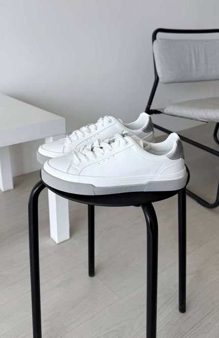 کتونی 1990 سفید طوسی